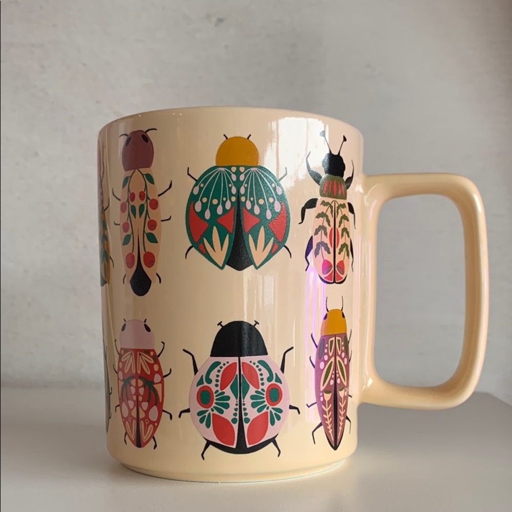 Danica Studio Colorful Insect Design Mug - Picture 6 of 7